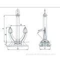 Boat Mooring Anchor High Quality Spek Anchor Supplier